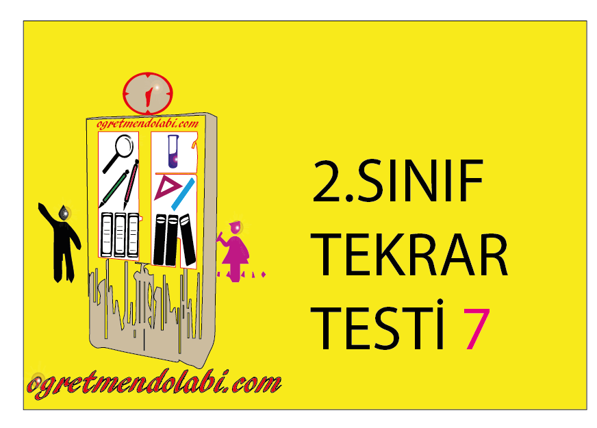 2. Sınıf Tekrar Testi 7(Türkçe-Matematik)