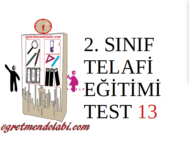 2.Sınıf Telafi Eğitimi Test 13 (Türkçe-Matematik)