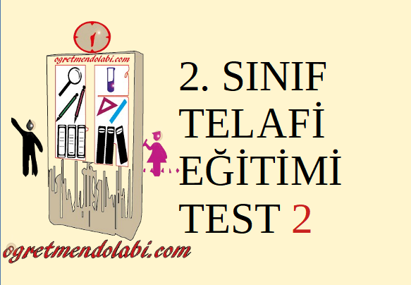 2.Sınıf Telafi Eğitimi Test 11 (Türkçe-Matematik)