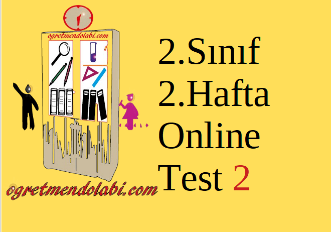 2.Sınıf 2.Hafta Online Test 2 (Hayat B. – Matematik)