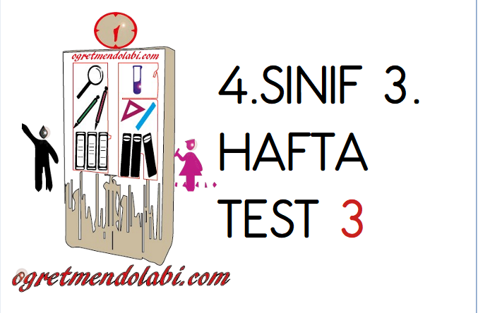 4.Sınıf 3.Hafta Online Test 3 (Türkçe_Matematik)