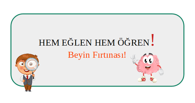 Hem Eğlen Hem Öğren Online Test