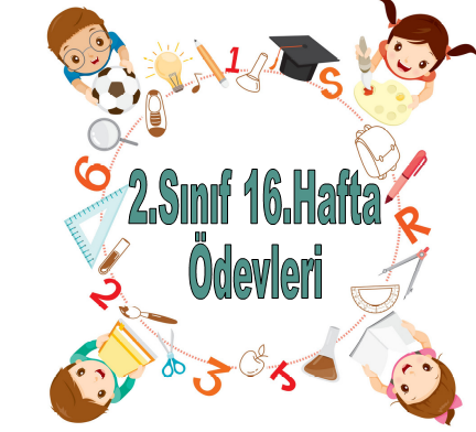 2.Sınıf 1.Dönem 16.Hafta Ödevleri