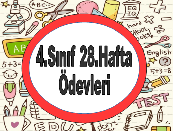 4.Sınıf 28.Hafta Ödevleri