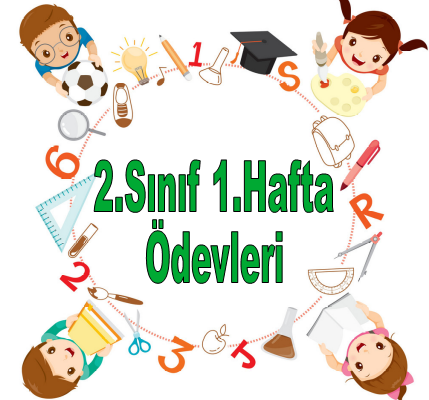 2.Sınıf 1.Dönem 1.Hafta Ödevleri