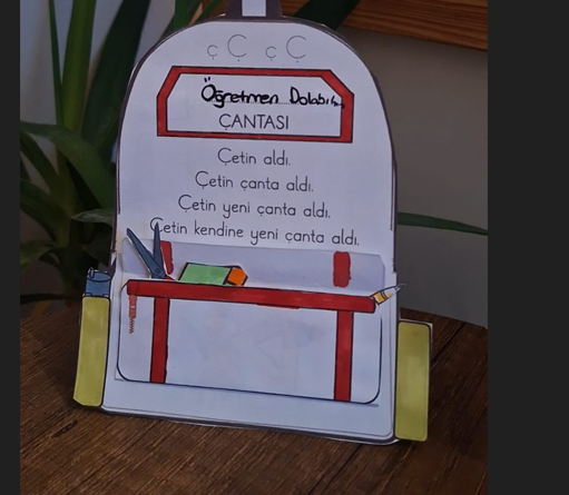 Ç Harfi Çanta Etkinliği