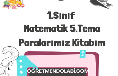1.Sınıf Matematik Paralarımız Kitabım