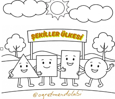 Şekiller Ülkesi Hikâye Kitabım